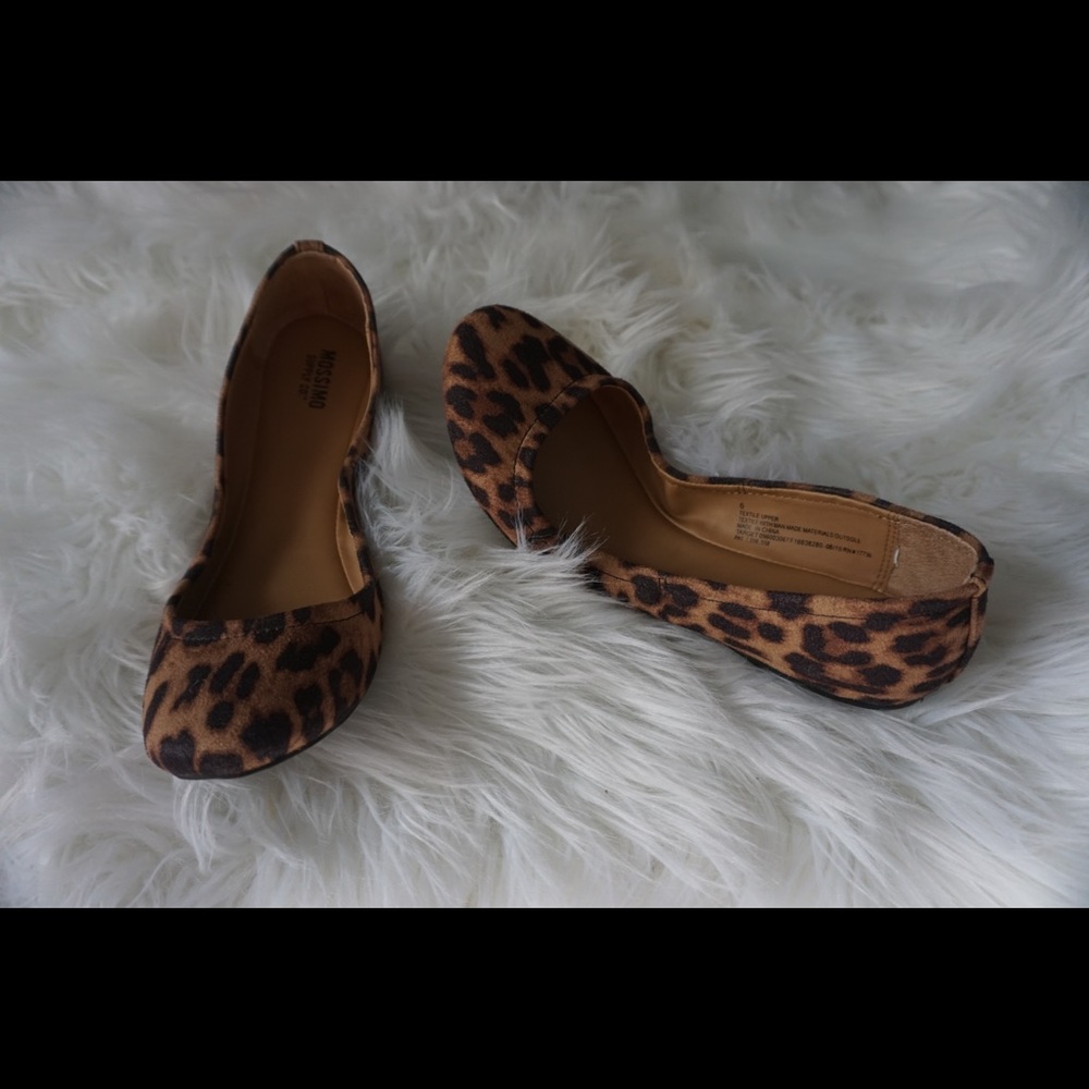 Mossimo Supply Co. leopard flats